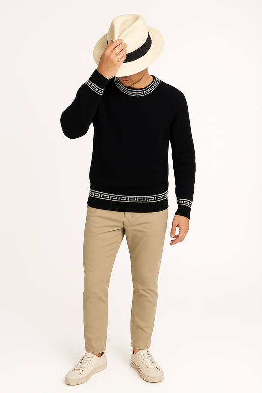 Yana Ñawi – Black Sweater