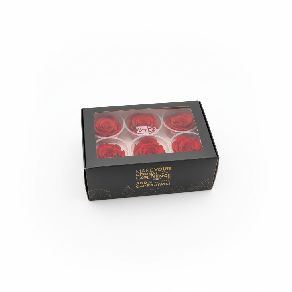 6 Pack Preserved Roses – Studio 9