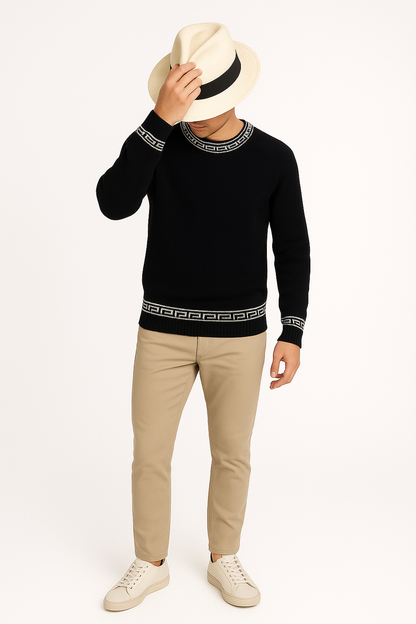 Yana Ñawi – Black Sweater